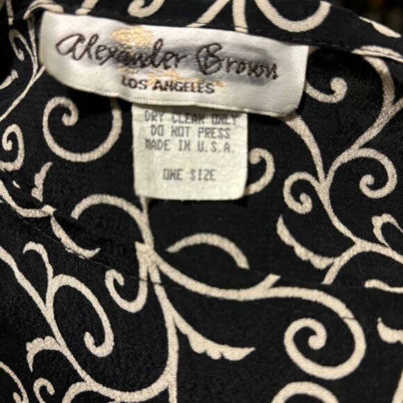 Vintage Alexander Brown Crop Top - Picture 5 of 5